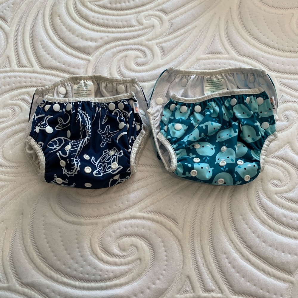 Reusable Adjustable Swim Diapers 0-3 Years